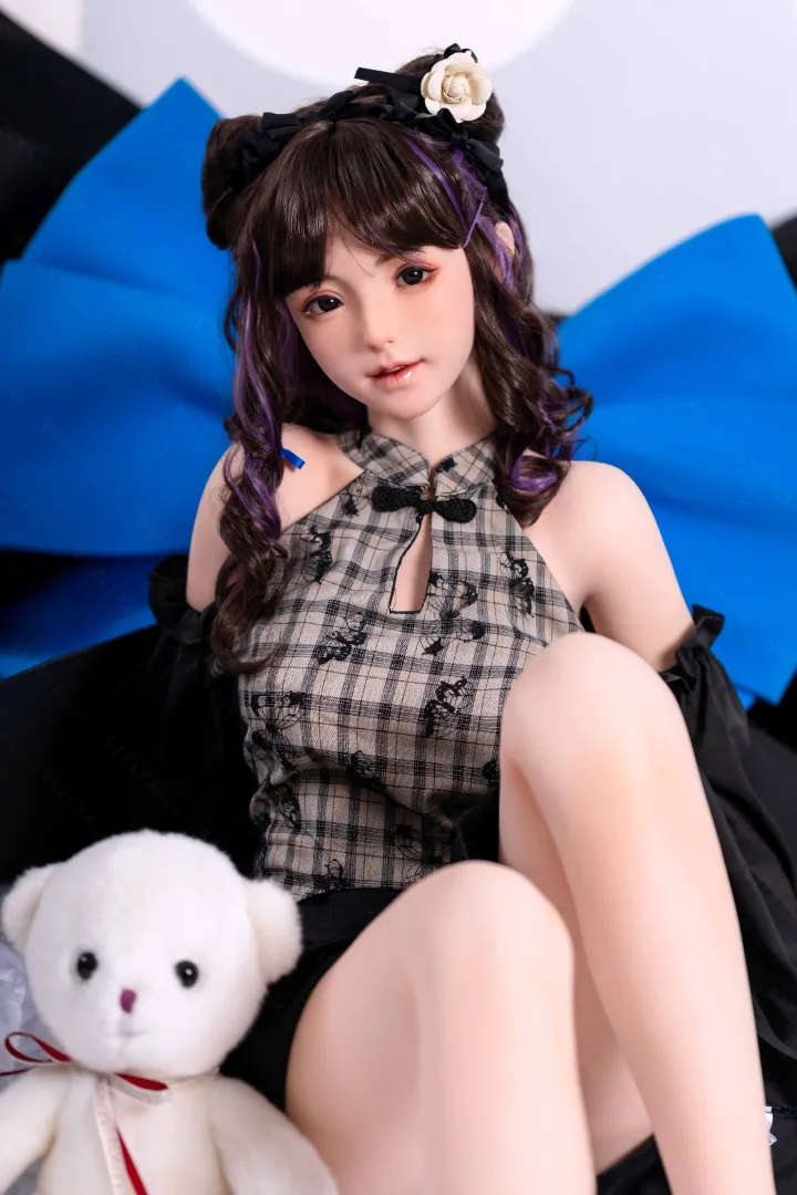 150cm (4ft11) Copa A Ligero Silicona Muñeca sexual Cabeza Pisum